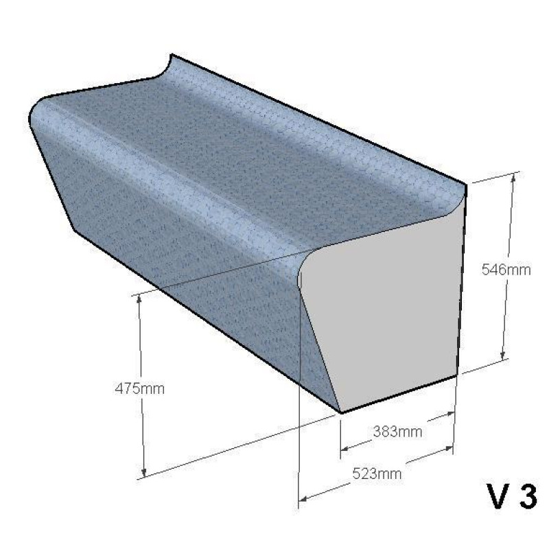 Siège de sauna à vapeur V-3