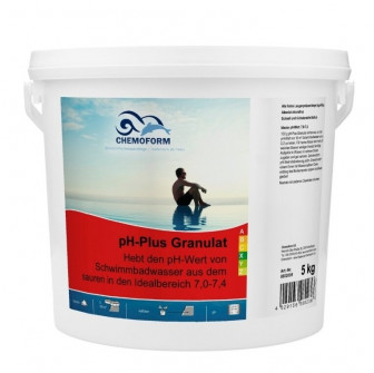 Granulés pH plus CHEMOFORM, 5,0 kg