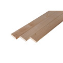 Banc en bois, 24 x 90 mm, classe AB, tilleul - 0