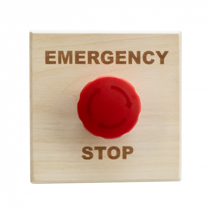 Bouton d'arrêt d'urgence Harvia