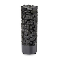Poêle électrique pour sauna - HARVIA Cilindro Acier Noir PC110E 10,8 kW