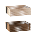 Garde-corps en bois Harvia Concept R, tilleul ou noyer - 0