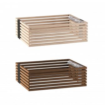 Garde-corps en bois Harvia Concept R, tilleul ou noyer
