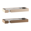 Éléments de garde-corps en bois Harvia Concept R Mini Combi, tilleul ou noyer - 0