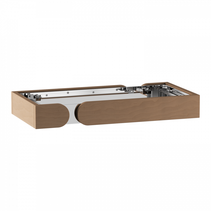 Éléments de rambarde de sécurité en bois Harvia Concept R Mini, noyer