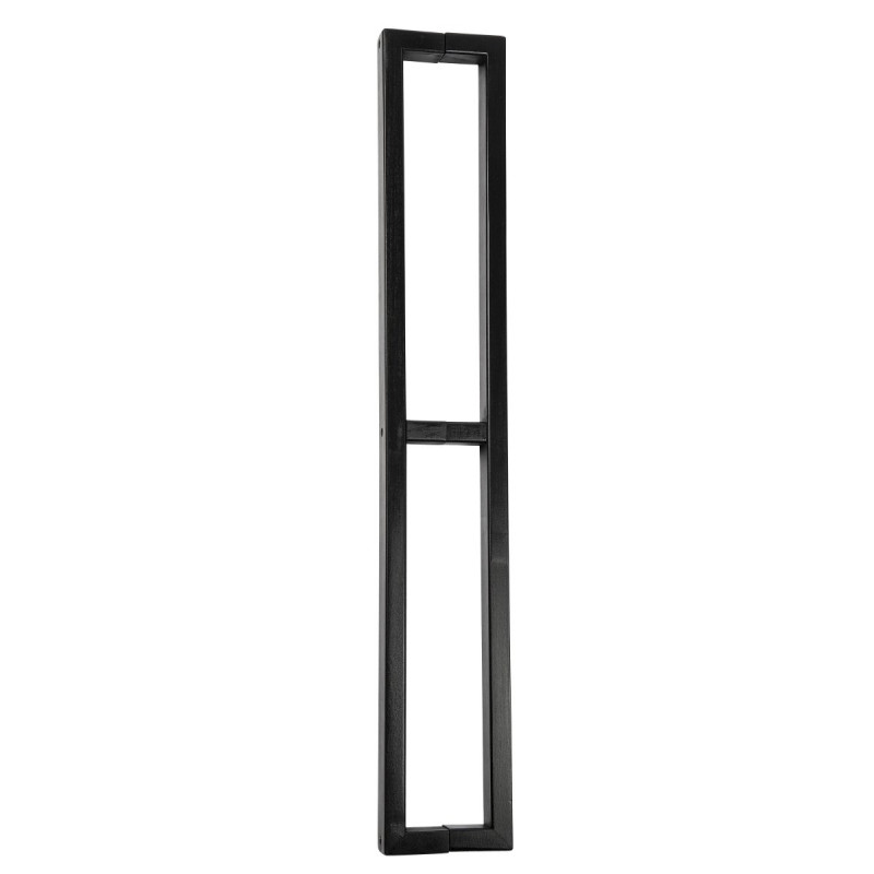 Poignée de porte de sauna en bois Harvia, noire, 900 mm