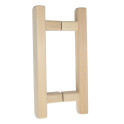 Poignée de porte de sauna en bois Harvia, 300 mm - 0