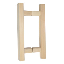 Poignée de porte de sauna en bois Harvia, 300 mm 