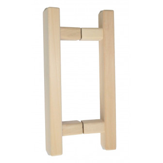 Poignée de porte de sauna en bois Harvia, 300 mm