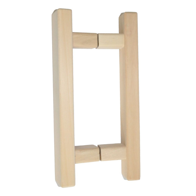 Poignée de porte de sauna en bois Harvia, 300 mm