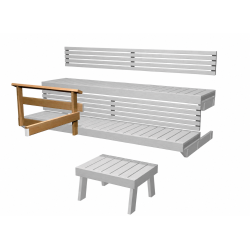 Rambarde de sécurité pour sauna Harvia Formula 