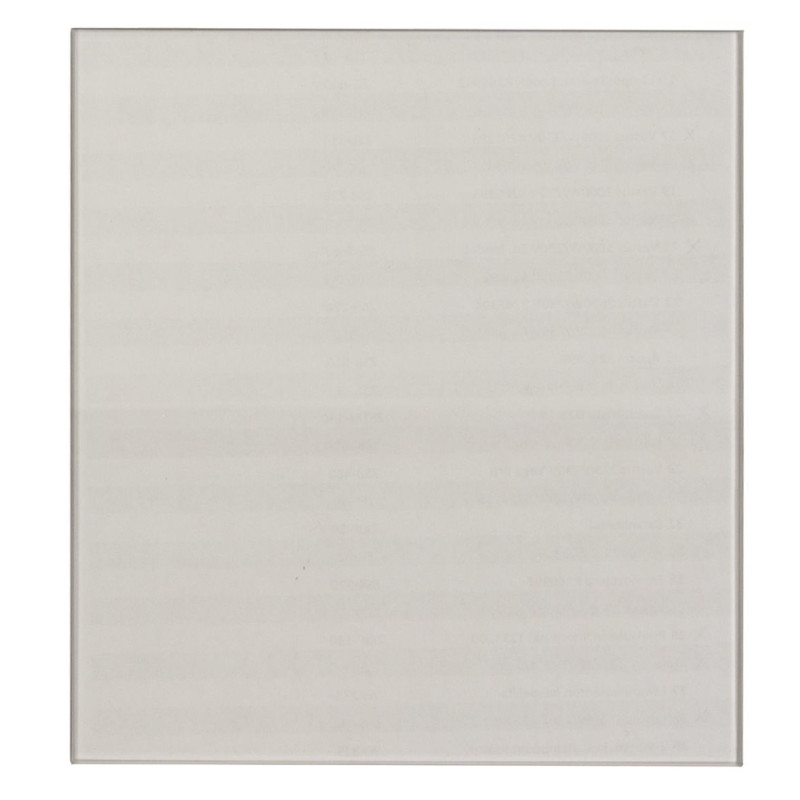 Vitre de porte Harvia pour poêles à bois de sauna, 184 x 210 x 4 mm
