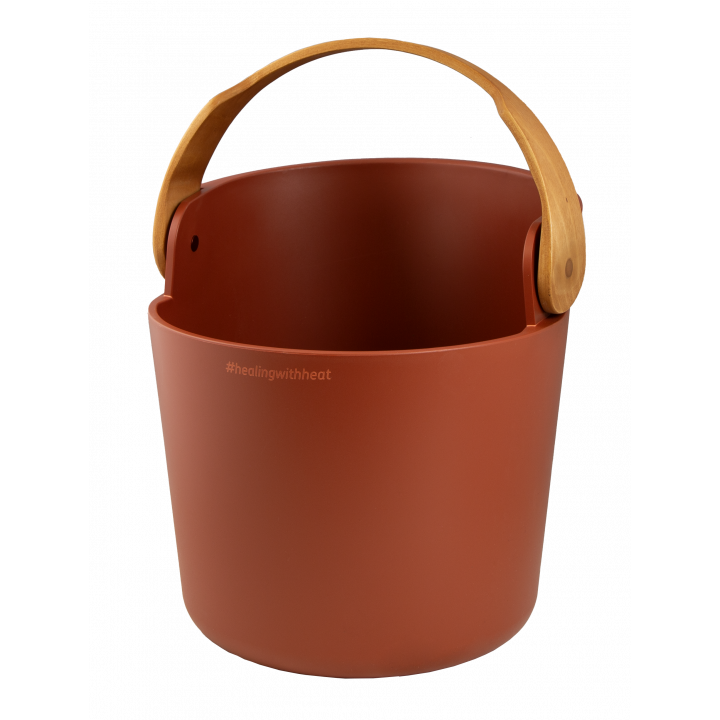 HARVIA Helmi ensemble seau et louche pour sauna, terre cuite