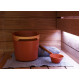 HARVIA Helmi ensemble seau et louche pour sauna, terre cuite