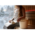 Ensemble seau et louche pour sauna HARVIA Helmi, ivoire - 4