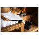 Ensemble seau et louche pour sauna HARVIA Helmi, noir
