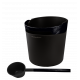 Ensemble seau et louche pour sauna HARVIA Helmi, noir