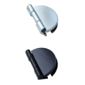 Charnières Harvia Basic pour portes de sauna en verre, pour montage sur cadre en bois, lot de 2 - 0