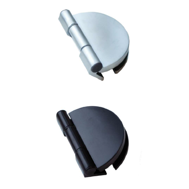 Charnières Harvia Basic pour portes de sauna en verre, pour montage sur cadre en bois, lot de 2