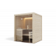 Charnières Harvia Basic pour portes de sauna en verre, verre sur verre, 2 pièces.