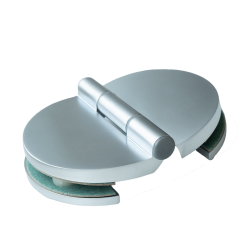 Charnières Harvia Basic pour portes de sauna en verre, verre sur verre, 2 pièces. 