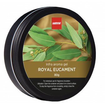 HARVIA Gel aromatique pour sauna infrarouge - Royal Eucament 80 g