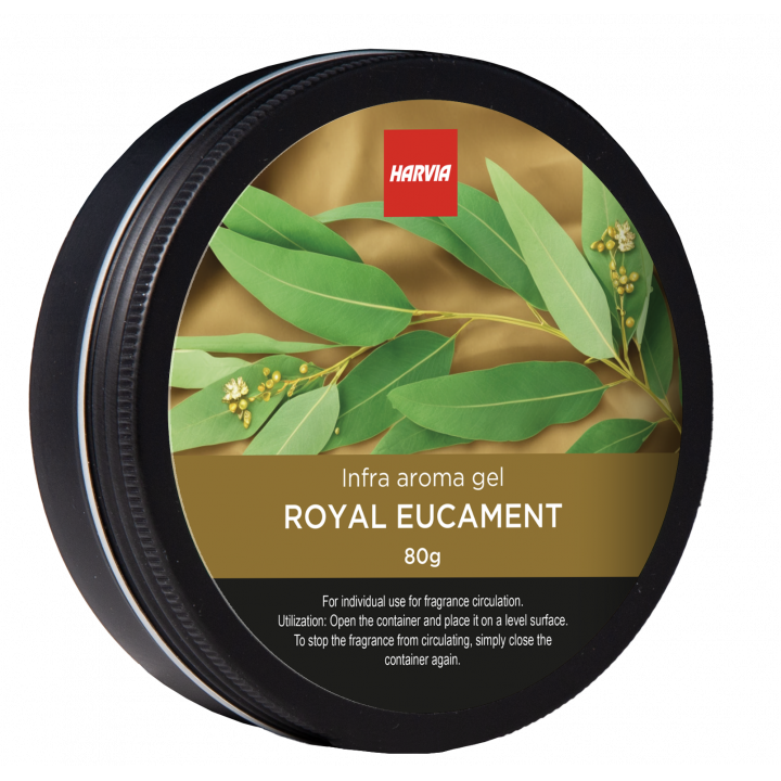 HARVIA Gel aromatique pour sauna infrarouge - Royal Eucament 80 g