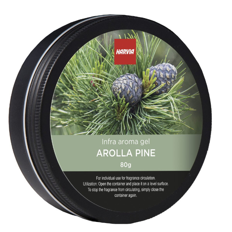 Gel parfumé pour sauna infrarouge HARVIA - Arolla Pin 80 g