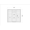 Maison de sauna - HARVIA Kaski 220-P - 2