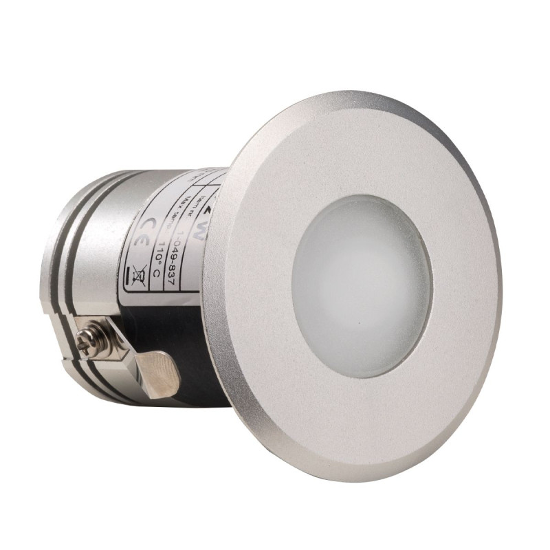 Lampe de sauna LED Harvia, blanc chaud, 2 W, diamètre 60 mm