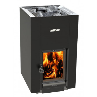 Poêle à bois pour sauna - HARVIA Linear 22 Greenflame
