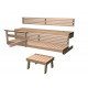 Harvia Formula 19, kit banc en aulne