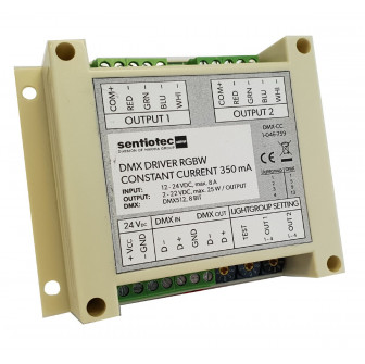 Pilote de LED Harvia DMX RGBW, 2 × 4 canaux