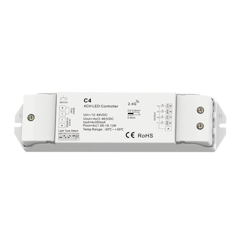 Pilote sans fil LED RGBW Harvia