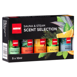 Coffret de parfums pour sauna et hammam HARVIA