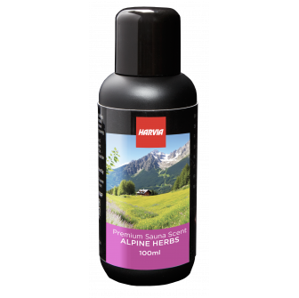 Concentré de parfum pour sauna HARVIA, senteur d'herbes alpines, 100 ml