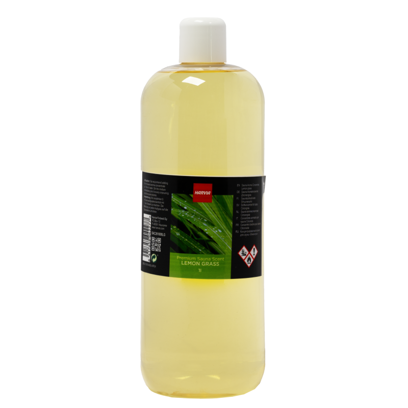 Concentré de parfum pour sauna HARVIA, citronnelle 1 l