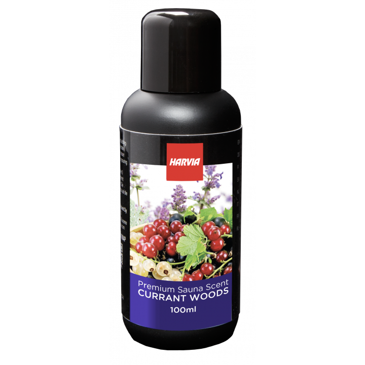 Concentré de parfum pour sauna HARVIA, eucalyptus, cassis, lavande et bois de cèdre 100 ml