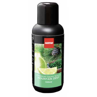 Concentré de parfum pour sauna HARVIA, pin des montagnes, bergamote et litsée citronnée, 100 ml