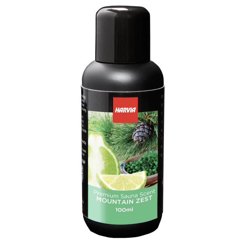 Concentré de parfum pour sauna HARVIA, pin des montagnes, bergamote et litsea cubeba 100 ml