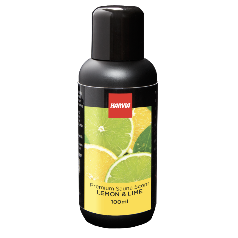 Concentré de parfum pour sauna HARVIA, citron vert et citron 100 ml