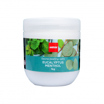 Sel gommant pour sauna HARVIA eucalyptus mentholé 1 kg