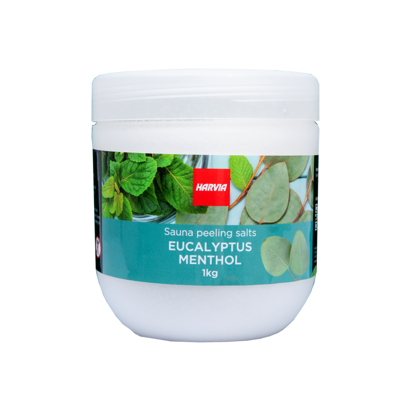 Sel gommant pour sauna HARVIA eucalyptus mentholé 1 kg