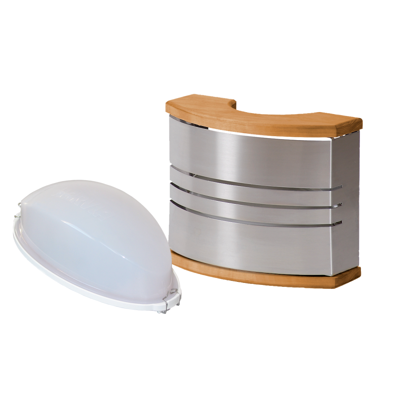 Lampe de sauna HARVIA - Acier