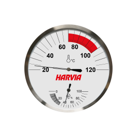 Thermomètre-hygromètre HARVIA 130 mm 