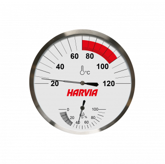 Thermomètre-hygromètre HARVIA 130 mm