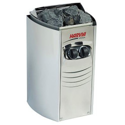 Poêle de sauna électrique HARVIA Vega Compact BC23 avec panneau de commande