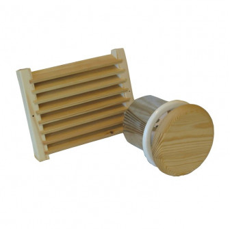 Grille de ventilation Harvia avec volet