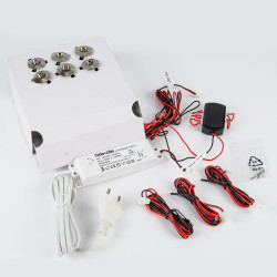 Éclairage de sauna HIDEALITE, 6 pcs. 