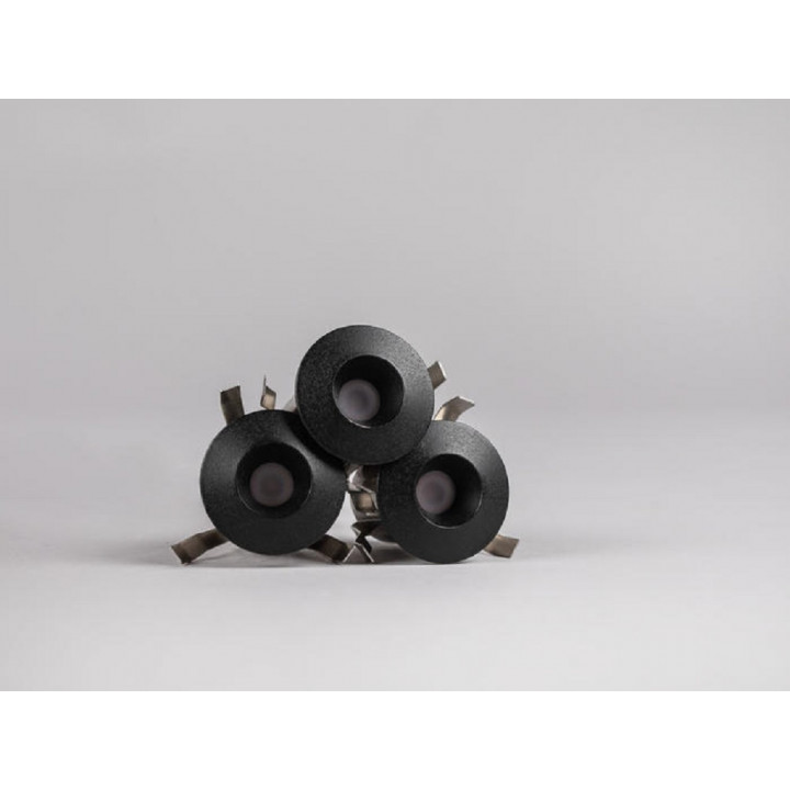 Éclairage pour sauna HIDEALITE, lot de 6, noir